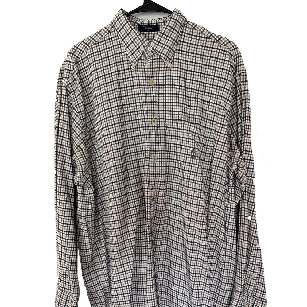Nautica XL Plaid Button Down Shirt